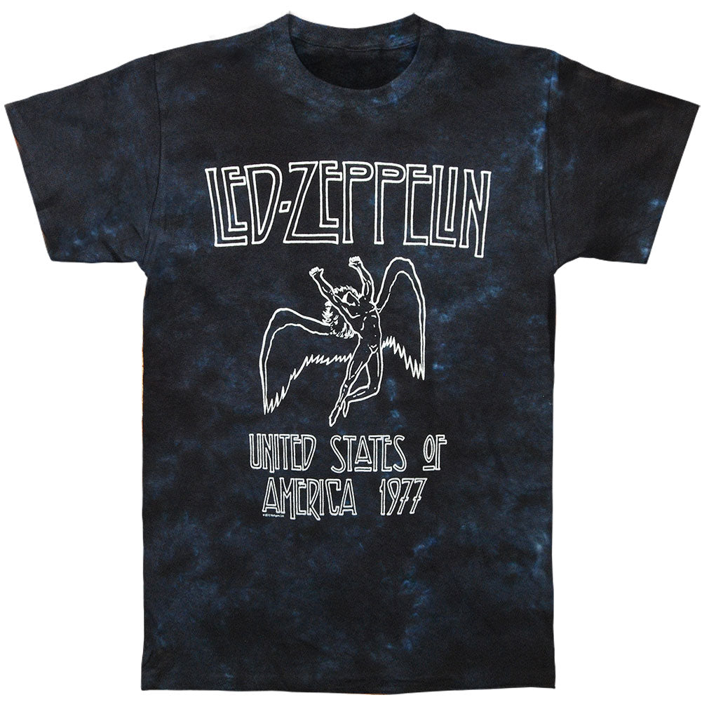 Led Zeppelin USA Tour 77 Tie Dye T-shirt