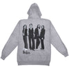 White Album (Back Print) Zippered Hooded Sweatshirt