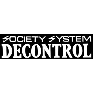 Society System Decontrol Oversized Sticker