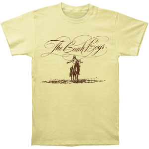 Beach Boys Beach Boys Script Logo Horse T-shirt