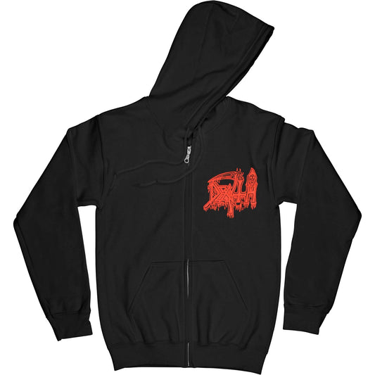 Spiritual Healing Zippered Hooded Sweatshirt