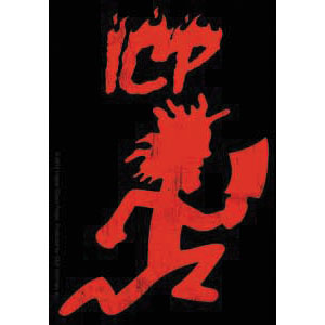 Insane Clown Posse Running Man & Logo Sticker