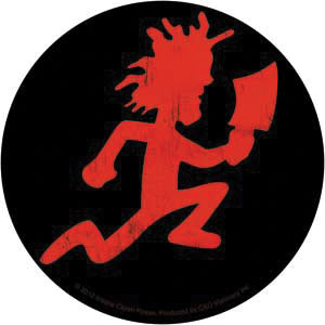 Insane Clown Posse Running Man Sticker
