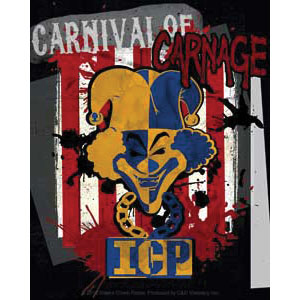 Insane Clown Posse COC Stripes Sticker