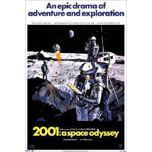 2001 A Space Odyssey A Space Odyssey Domestic Poster