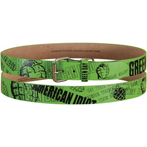 Green Day Full Print Belt