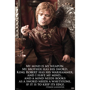 Game Of Thrones Tyrion Domestic Poster