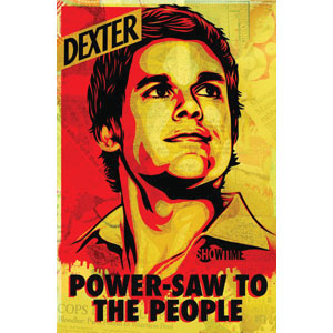 Power-Saw Subway Poster