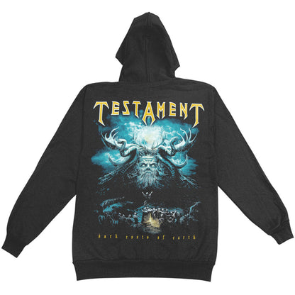 Testament Dark Roots Of Earth Zippered Hooded Sweatshirt