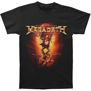 Megadeth Vic's World 2010 Tour T-shirt