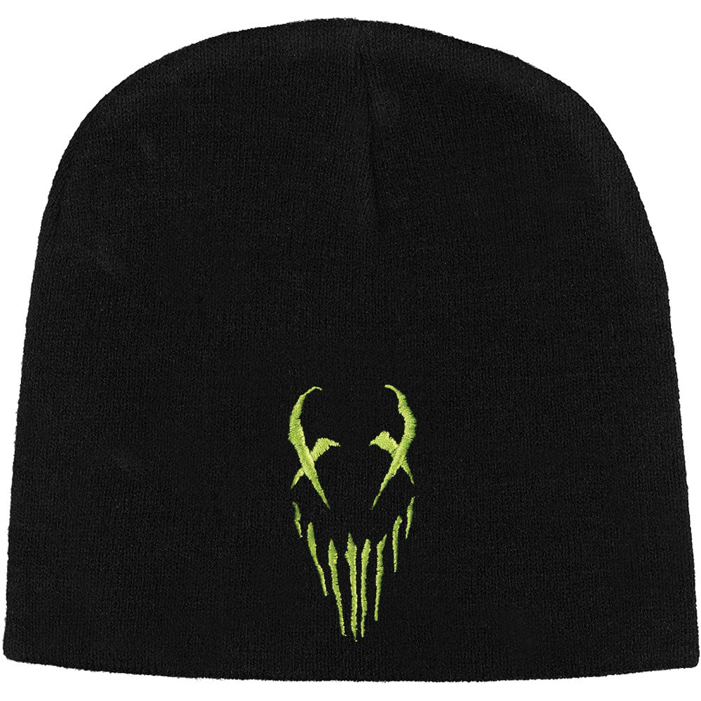 Green X-Face Beanie