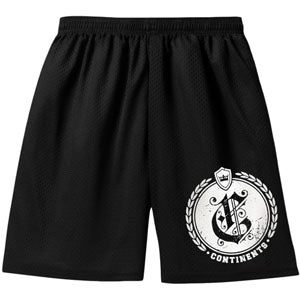 Continents Logo Gym Shorts