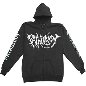 Pathology The Time Of Great Purification Zippered Hooded Sweatshirt