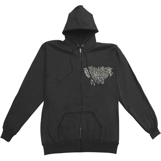 Jungle Rot Skin The Living Color Zippered Hooded Sweatshirt