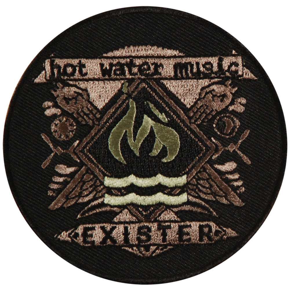 Hot Water Music Exister Embroidered Patch