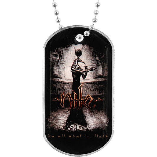 Nile Thoth Dog Tag Necklace