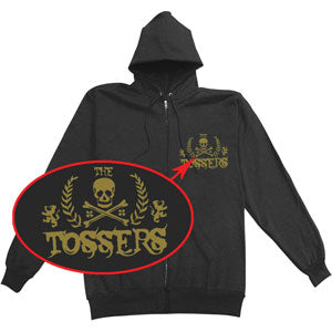 Tossers Anchor Zippered Hooded Sweatshirt