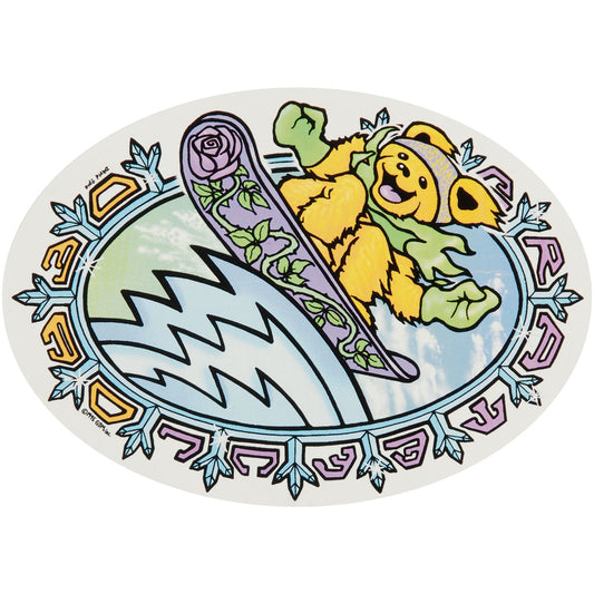 Grateful Dead Snowboard Bears Sticker