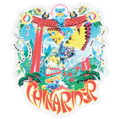 Grateful Dead China Rider Sticker