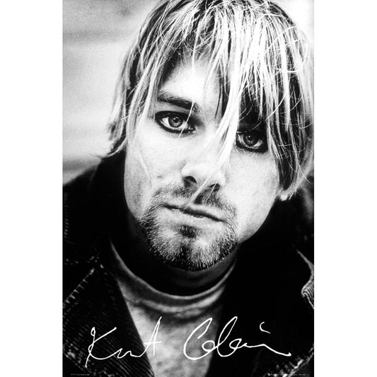 Nirvana Kurt Cobain Signature Domestic Poster