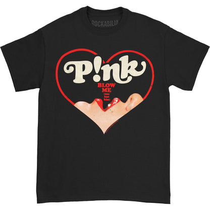 Pink Blow Heart T-shirt