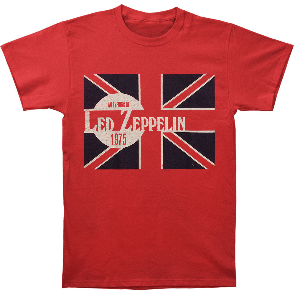 Led Zeppelin Evening Of Led Zep 1975 Mens T T-shirt