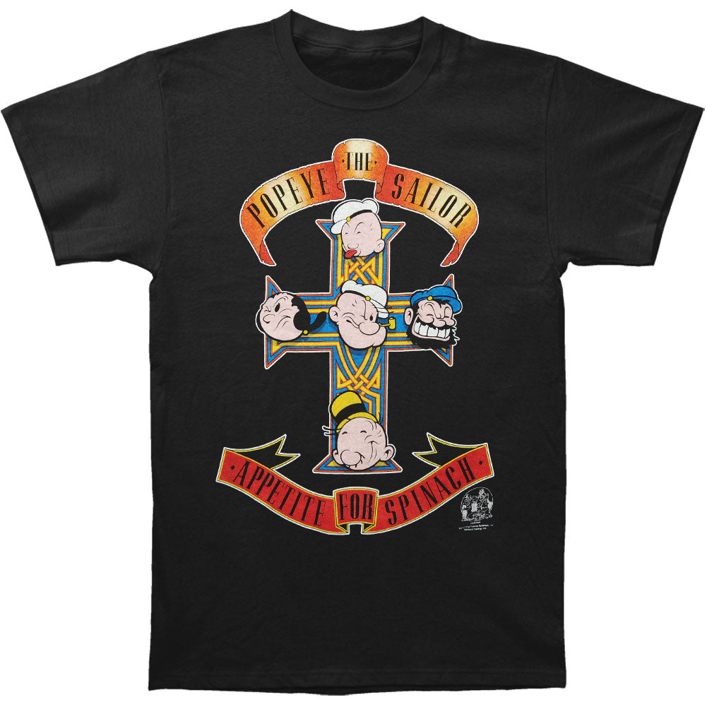 Popeye Appetite For Spinach T-shirt 132743 | Rockabilia Merch Store