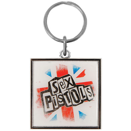 Sex Pistols Union Jack Metal Key Chain