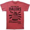 Vote No On Daleks Slim Fit T-shirt