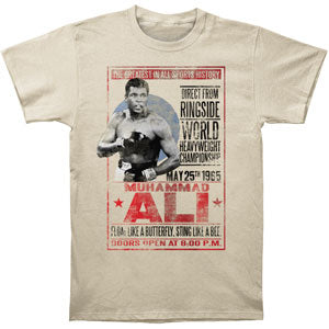 Muhammad Ali 1965 Poster T-shirt