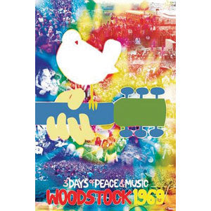 Woodstock Tye Dye Domestic Poster