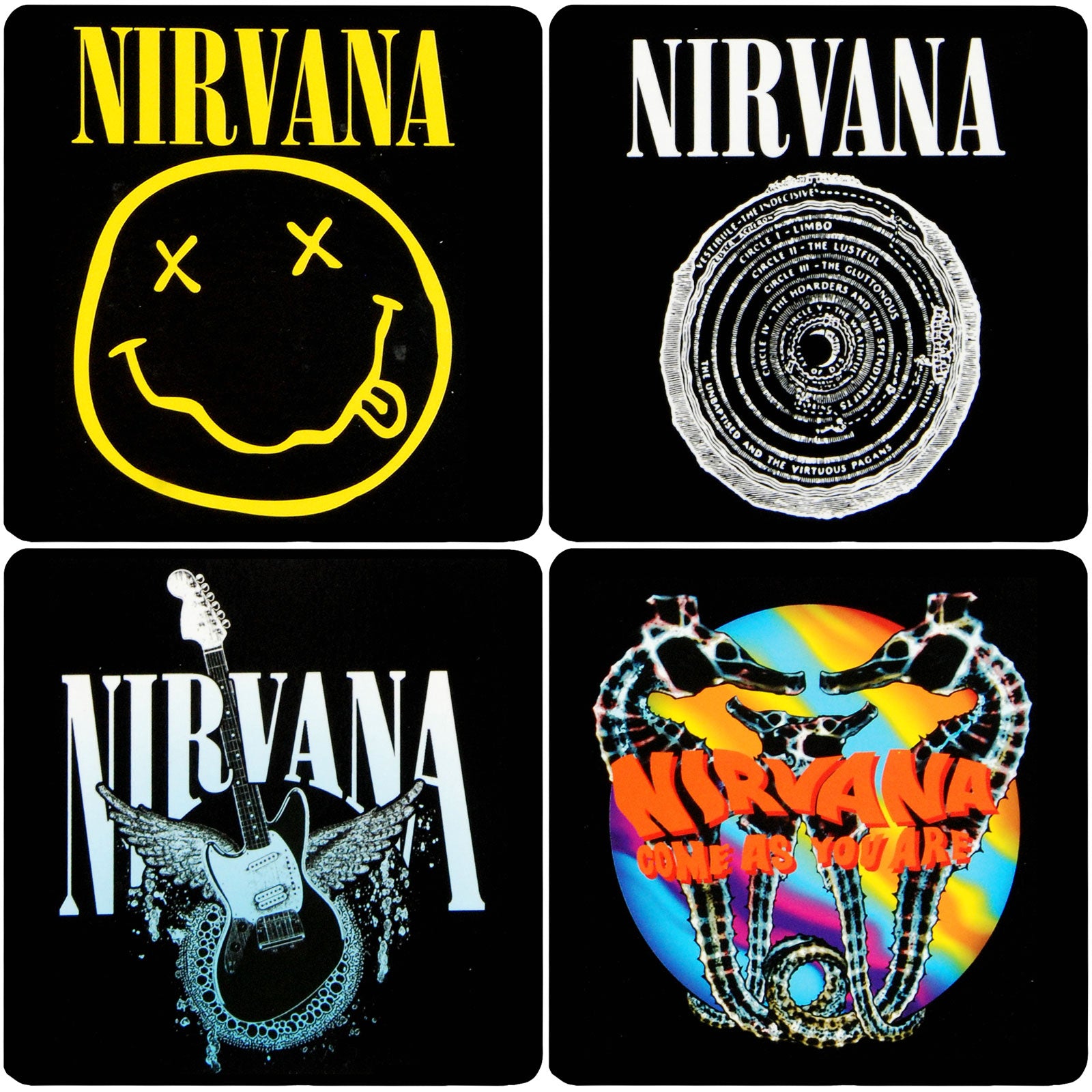 Nirvana Coaster Set