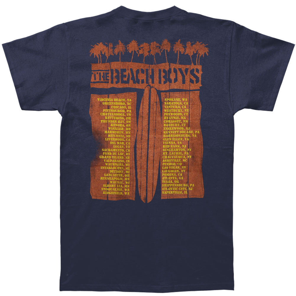 Beach Boys Night Beach Tour Slim Fit T-shirt