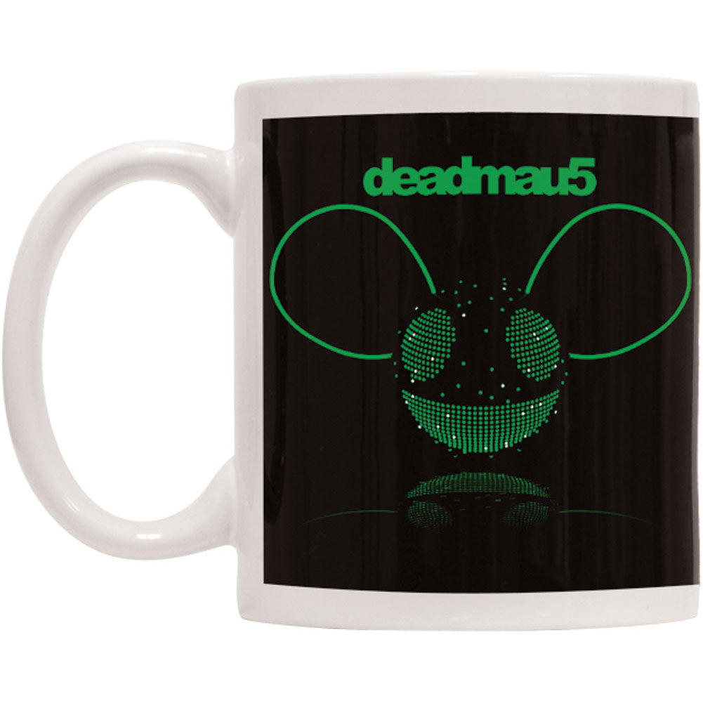 Green Disco Ball Head Coffee Mug