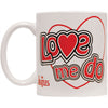 Red Love Me Do Coffee Mug