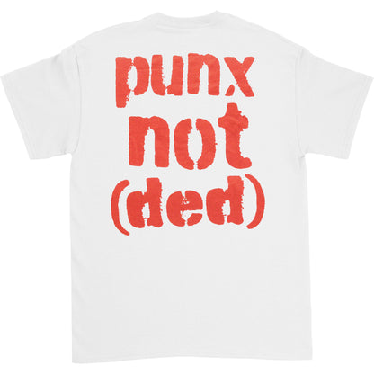 Punx Not Ded White T-shirt