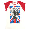 Union Jack Ladies Cap Sleeve Ladies Cap Sleeve Junior Top