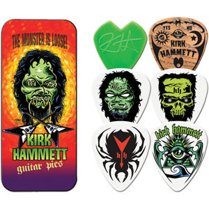 Metallica Kirk Hammett Monster Pick Tin - Dunlop Collector's Guitar Pick