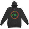 Classic Logo Name Zippered Hooded Sweatshirt