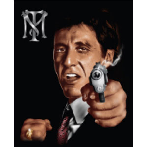 Scarface Respect Plush Blanket