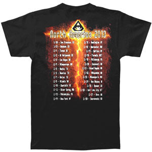 Bat Skull Of Fire T-shirt