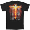 Bat Skull Of Fire T-shirt