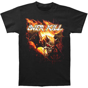 Overkill Bat Skull Of Fire T-shirt