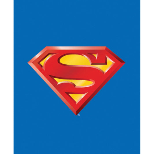 Superman Shield Plush Blanket