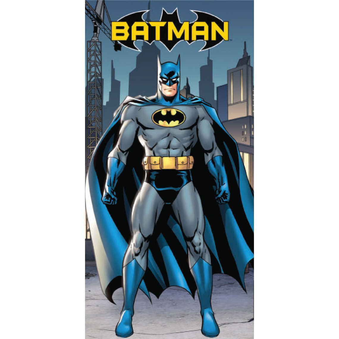 Batman Batman In City Towel