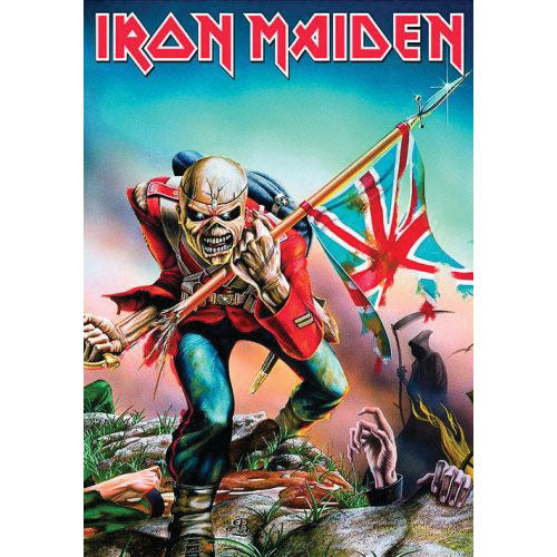 Iron Maiden The Trooper Post Card