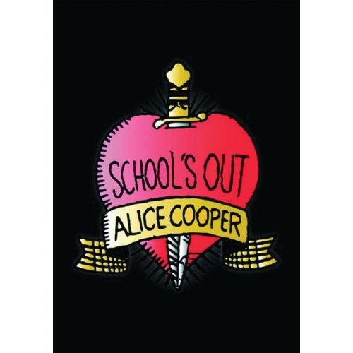 Alice Cooper Schools Out Post Card