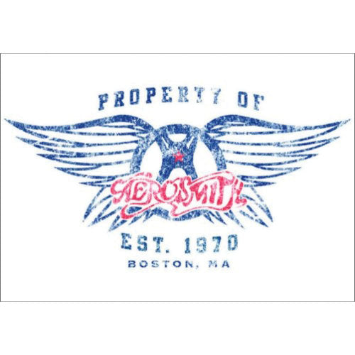 Aerosmith Wings Logo Post Card