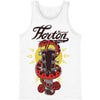 Guitar Snake White Mens Tank