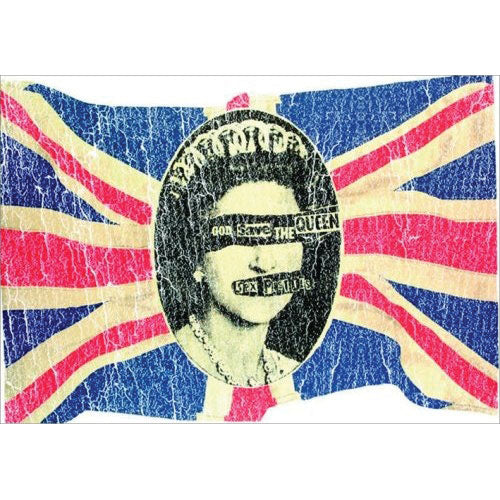 Sex Pistols Union Jack Post Card